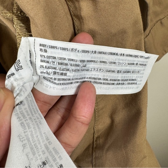 Abercrombie & Fitch Nicole Benefield Brown Utility Jumpsuit Size Large - Picture 12 of 15